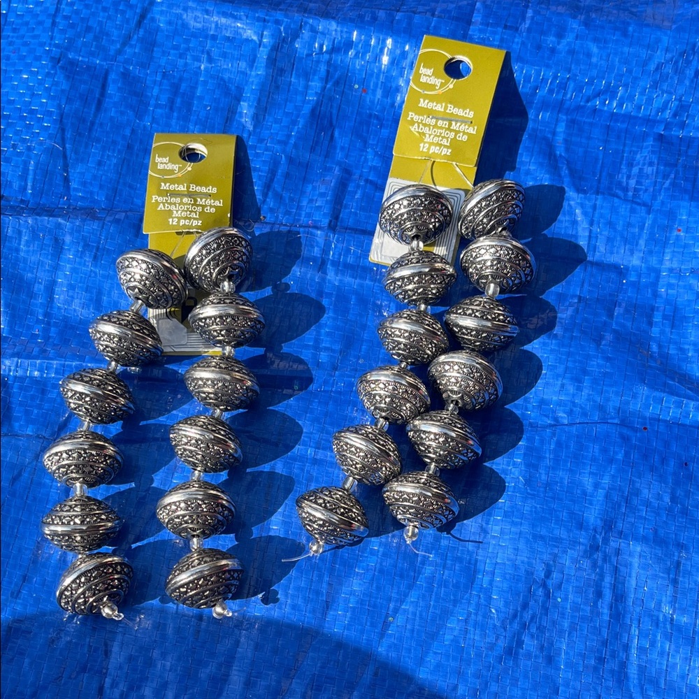 Silver Metal Beads